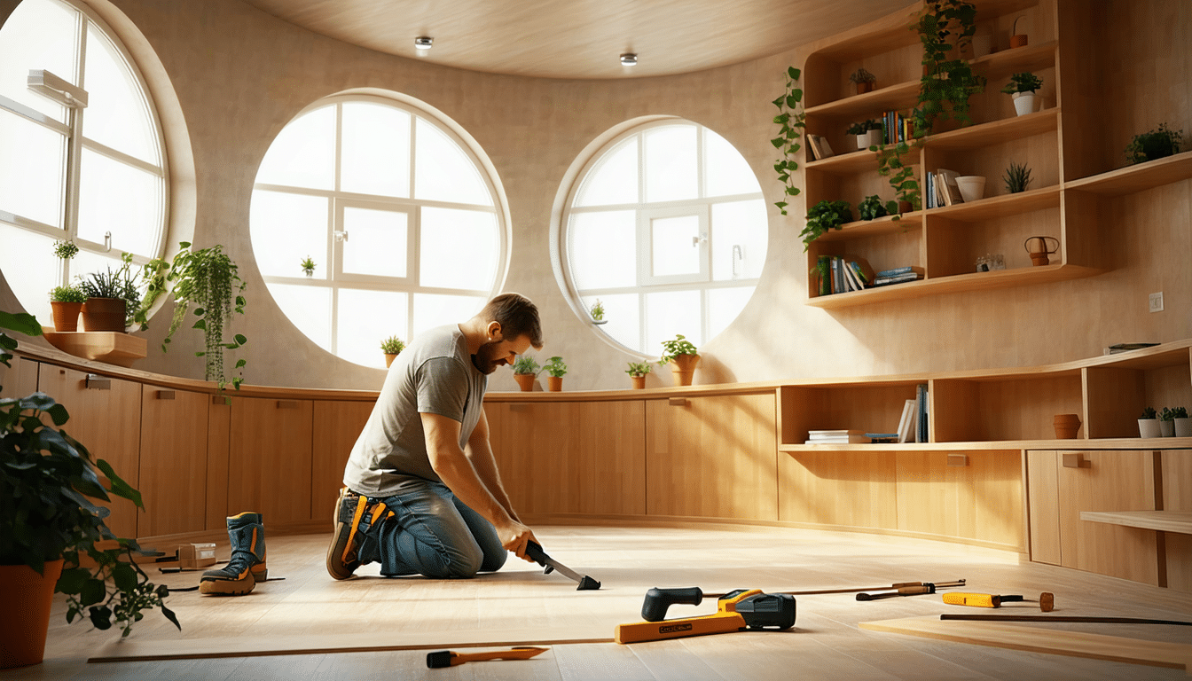 découvrez comment poser des plinthes dans une maison ronde grâce à nos conseils pratiques et astuces pour obtenir une finition parfaite, même sur des murs courbes.